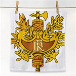 National Emblem of France  Face Towel Front