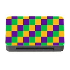 Mardi Gras Checkers Memory Card Reader With Cf by PhotoNOLA