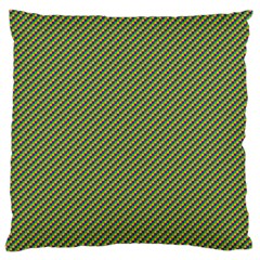 Mardi Gras Checker Boards Large Flano Cushion Case (one Side) by PhotoNOLA