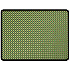 Mardi Gras Checker Boards Double Sided Fleece Blanket (large)  by PhotoNOLA