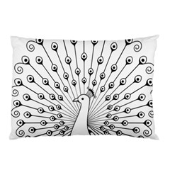 Bird Peacock Fan Animals Pillow Case by Alisyart