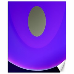 Ceiling Color Magenta Blue Lights Gray Green Purple Oculus Main Moon Light Night Wave Canvas 11  X 14  