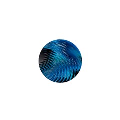 Waves Wave Water Blue Hole Black 1  Mini Magnets by Alisyart