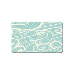 Blue Waves Magnet (Name Card)