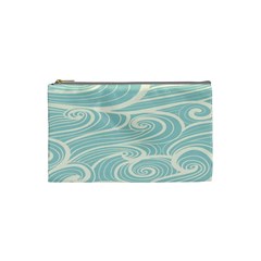 Blue Waves Cosmetic Bag (Small) 