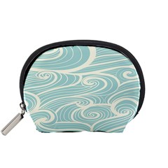 Blue Waves Accessory Pouches (small)  by Alisyart