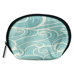 Blue Waves Accessory Pouches (Medium) 