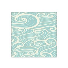 Blue Waves Satin Bandana Scarf