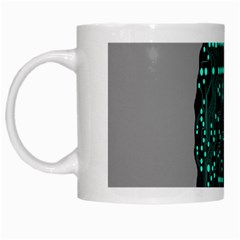 Emotional Rational Brain White Mugs by Alisyart