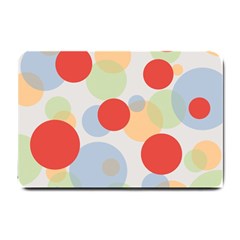 Contrast Analogous Colour Circle Red Green Orange Small Doormat  by Alisyart