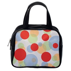 Contrast Analogous Colour Circle Red Green Orange Classic Handbags (one Side) by Alisyart