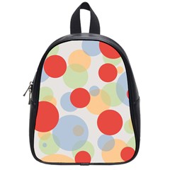 Contrast Analogous Colour Circle Red Green Orange School Bags (small) 