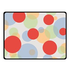 Contrast Analogous Colour Circle Red Green Orange Fleece Blanket (small) by Alisyart