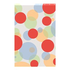 Contrast Analogous Colour Circle Red Green Orange Shower Curtain 48  X 72  (small)  by Alisyart