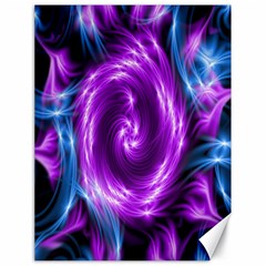 Colors Light Blue Purple Hole Space Galaxy Canvas 18  X 24   by Alisyart