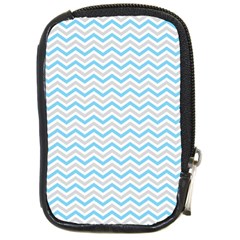 Free Plushie Wave Chevron Blue Grey Gray Compact Camera Cases