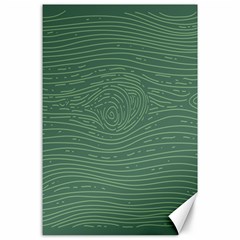 Illustration Green Grains Line Canvas 24  X 36 