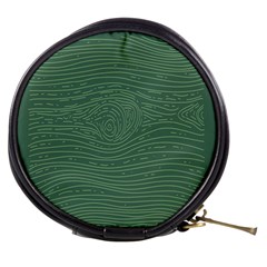 Illustration Green Grains Line Mini Makeup Bags