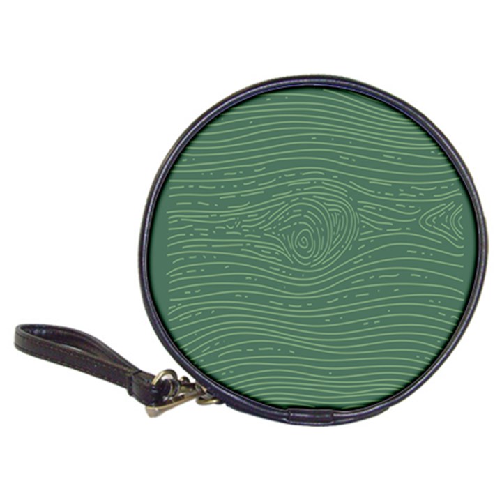 Illustration Green Grains Line Classic 20-CD Wallets