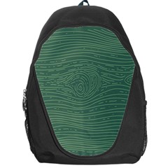 Illustration Green Grains Line Backpack Bag