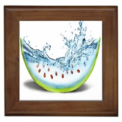 Fruit Water Slice Watermelon Framed Tiles