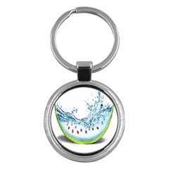 Fruit Water Slice Watermelon Key Chains (Round) 