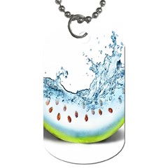 Fruit Water Slice Watermelon Dog Tag (Two Sides)