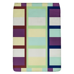 Maximum Color Rainbow Brown Blue Purple Grey Plaid Flag Flap Covers (l)  by Alisyart