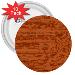 Illustration Orange Grains Line 3  Buttons (10 Pack) 