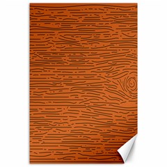 Illustration Orange Grains Line Canvas 24  X 36 