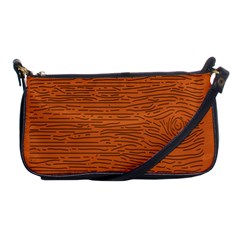 Illustration Orange Grains Line Shoulder Clutch Bags