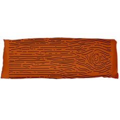 Illustration Orange Grains Line Body Pillow Case Dakimakura (two Sides)