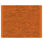 Illustration Orange Grains Line Double Sided Flano Blanket (Medium)  60 x50  Blanket Front