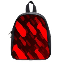 Missile Rockets Red School Bags (small)  by Alisyart