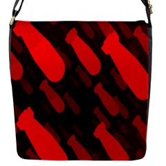 Missile Rockets Red Flap Messenger Bag (s) by Alisyart