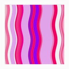 Pink Wave Purple Line Light Medium Glasses Cloth (2-side)