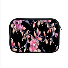 Neon Flowers Rose Sunflower Pink Purple Black Apple Macbook Pro 15  Zipper Case by Alisyart