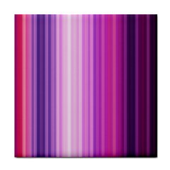 Pink Vertical Color Rainbow Purple Red Pink Line Tile Coasters