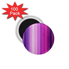 Pink Vertical Color Rainbow Purple Red Pink Line 1 75  Magnets (100 Pack)  by Alisyart