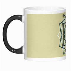 Shape Experimen Geometric Star Plaid Sign Morph Mugs by Alisyart