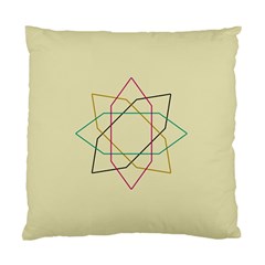 Shape Experimen Geometric Star Sign Standard Cushion Case (one Side)