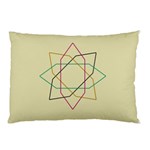 Shape Experimen Geometric Star Sign Pillow Case (Two Sides) Back