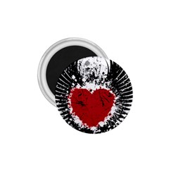 Wings Of Heart Illustration 1 75  Magnets by TastefulDesigns