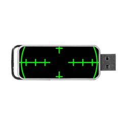 Sniper Focus Portable Usb Flash (two Sides)