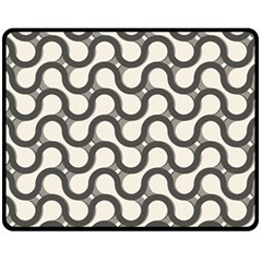 Shutterstock Wave Chevron Grey Fleece Blanket (medium) 