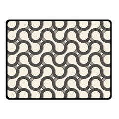 Shutterstock Wave Chevron Grey Fleece Blanket (small)