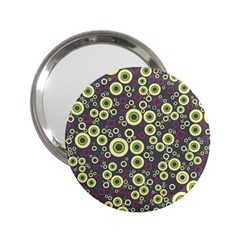 Ring Circle Plaid Green Pink Blue 2 25  Handbag Mirrors by Alisyart