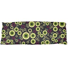 Ring Circle Plaid Green Pink Blue Body Pillow Case (dakimakura)