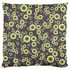 Ring Circle Plaid Green Pink Blue Standard Flano Cushion Case (two Sides)