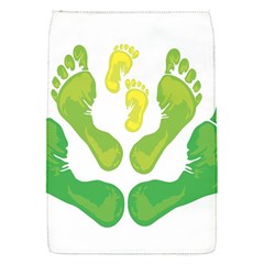 Soles Feet Green Yellow Family Flap Covers (s)  by Alisyart